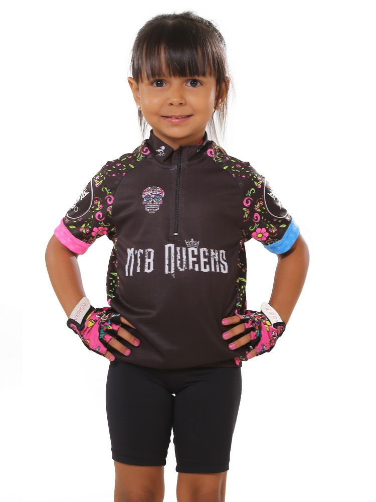 roupa ciclismo infantil feminino