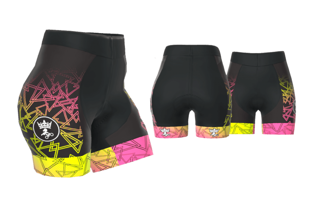 short ciclista feminina